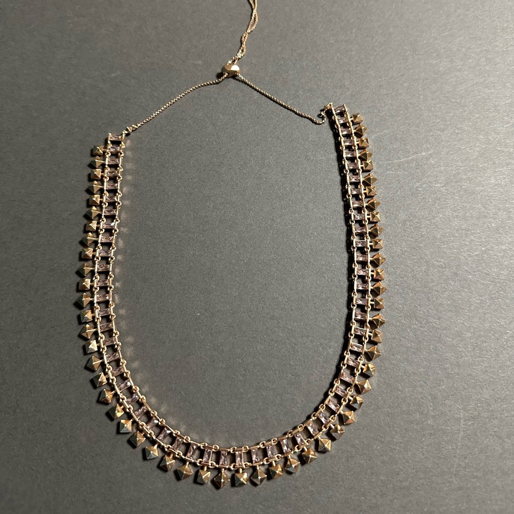 NWT Kendra Scott Oscar Rose Gold Choker Necklace - Picture 4 of 10